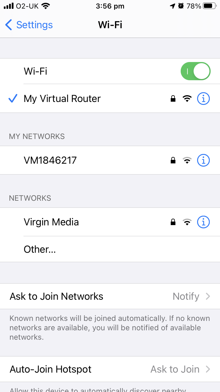 How to share VPN with a virtual router