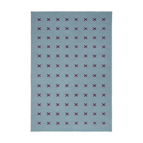 Nordic Knots, Cross &amp;ndash; Blue/burgundy