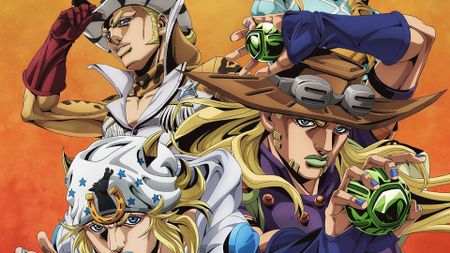 A poster for JoJo's Bizarre Adventure Steel Ball Run 2nd Stage
