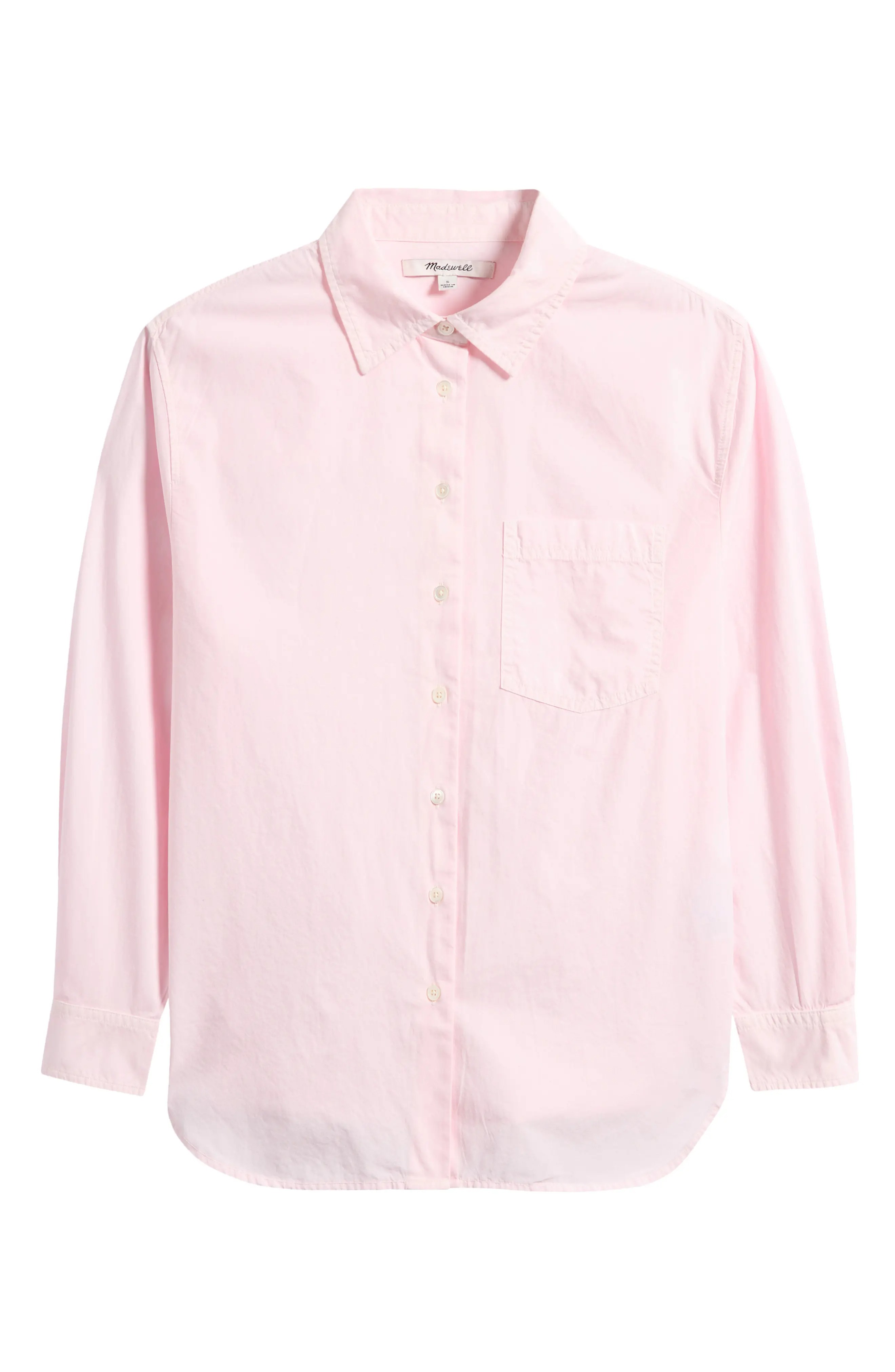 The Easy Poplin Button-Up Shirt