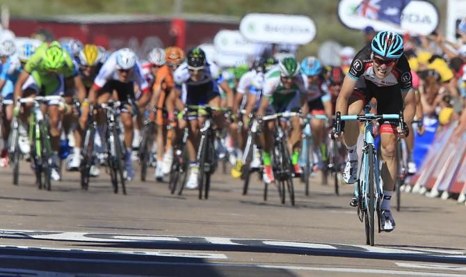 Jan Bakelants (RadioShack Leopard) wins stage 2 of the Tour de France