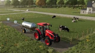 Farming Simulator 22 tractor