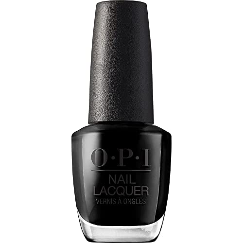 Opi Classic Nail Polish | Long-Lasting Luxury Nail Varnish | Original High-Performance | Lady in Black 15 Ml