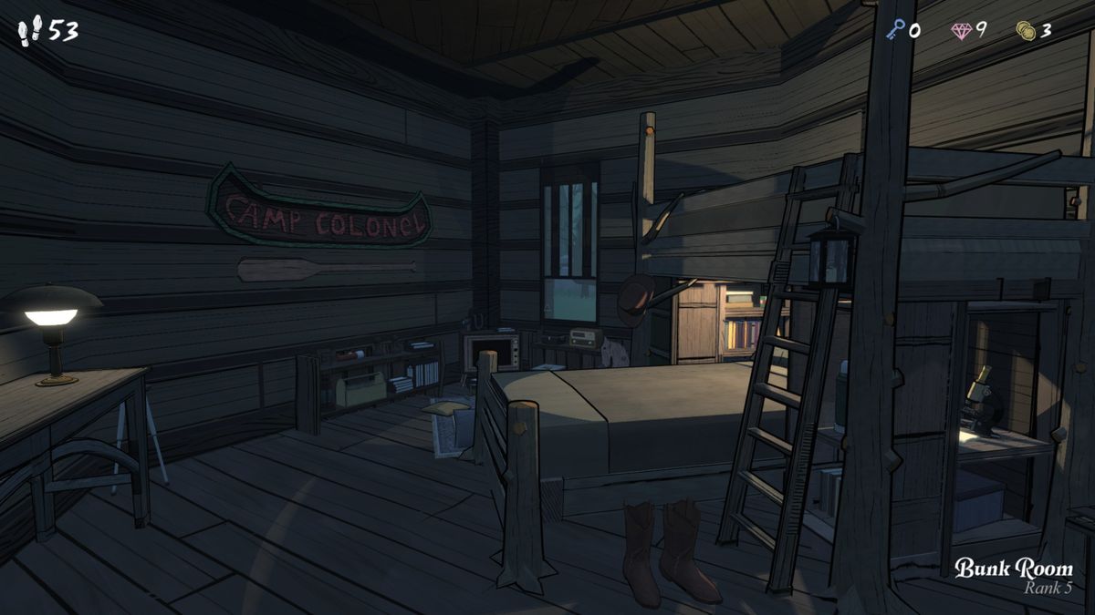 A room in a mansion