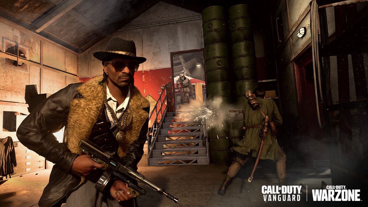 Snoop dogg fights in Call of Duty: Vanguard