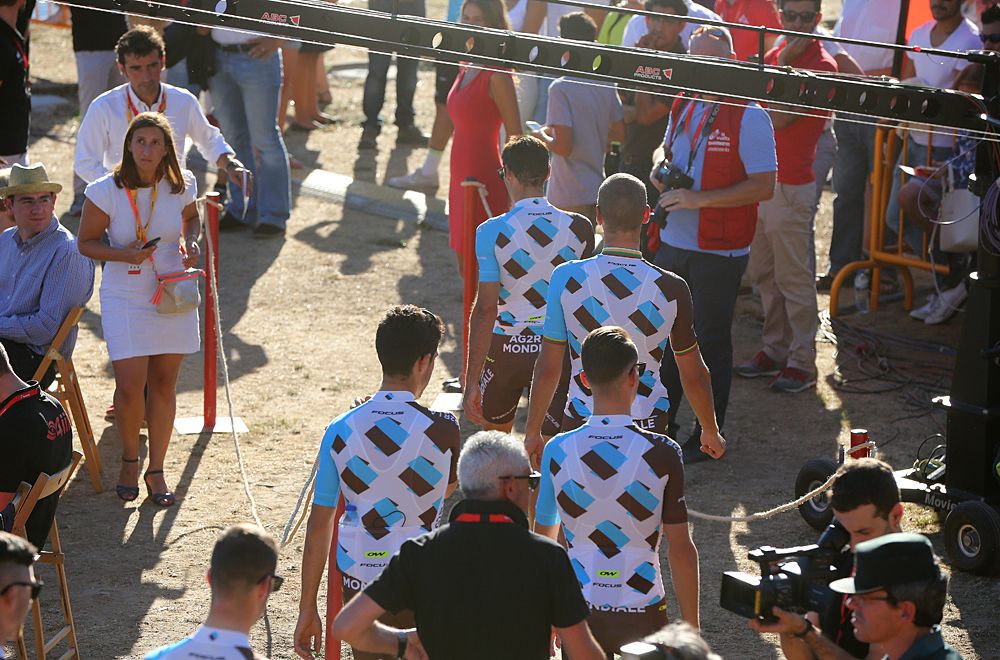 AG2R La Mondiale presented - 2016 Vuelta a Espana team presentation