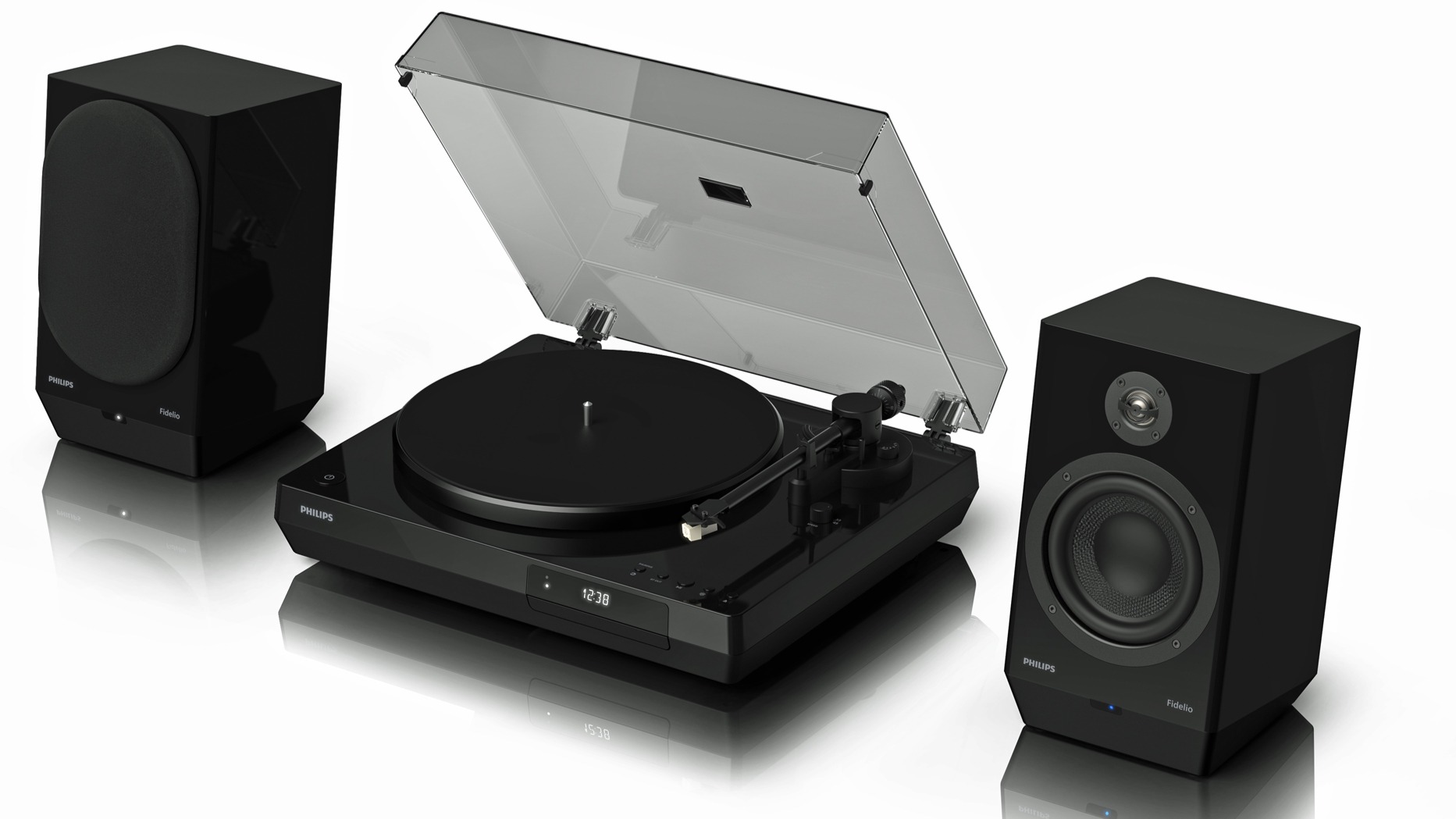 Philips Fidelio FT1 turntable and speakers