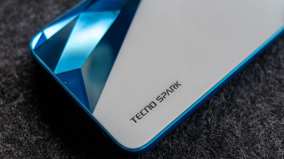 Tecno Spark 9 Pro logo on the back