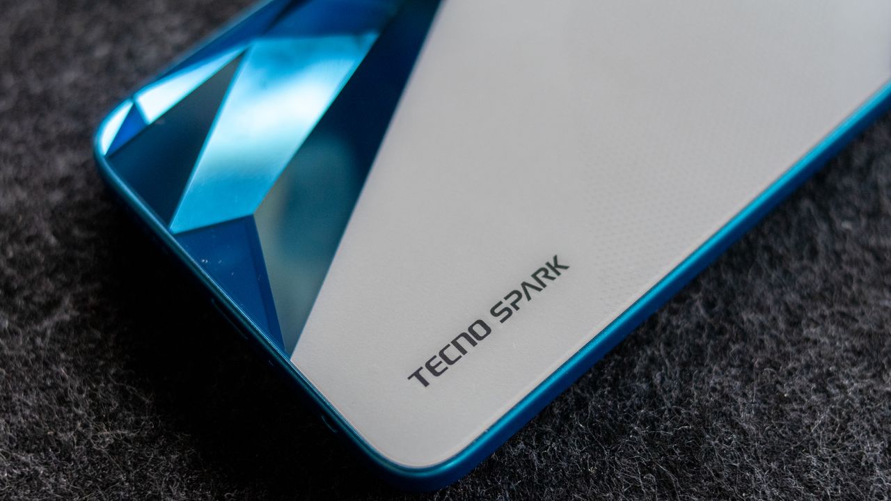 Tecno Spark 9 Pro logo on the back
