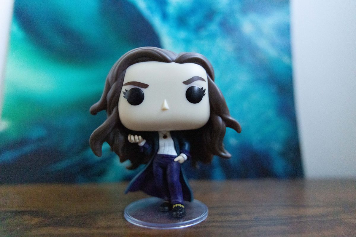 A photo of a Funko Pop taken on a Canon EOS R5 Mark II camera.