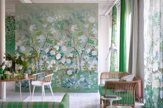 Fleur Orientale wallpaper by Designers Guild