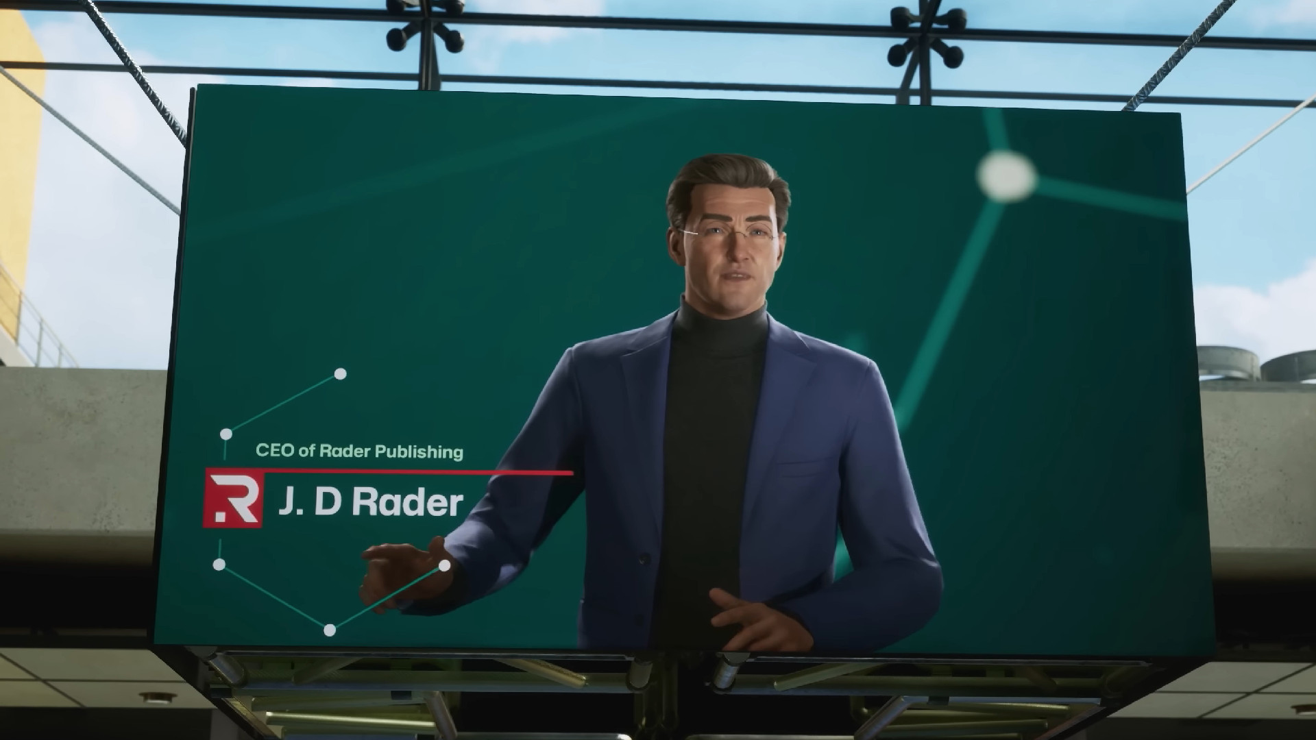 Split Fiction&#039;s nefarious CEO character, J. D Rader