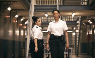 Leigh and Rose patrolling the Long Marsh wing in 'Screw'.