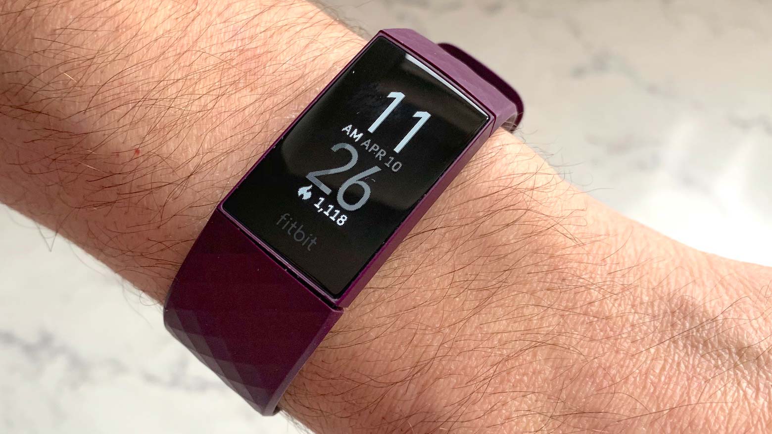 GPS Purple Fitbit Charge 4 Advanced Fitness Tracker 