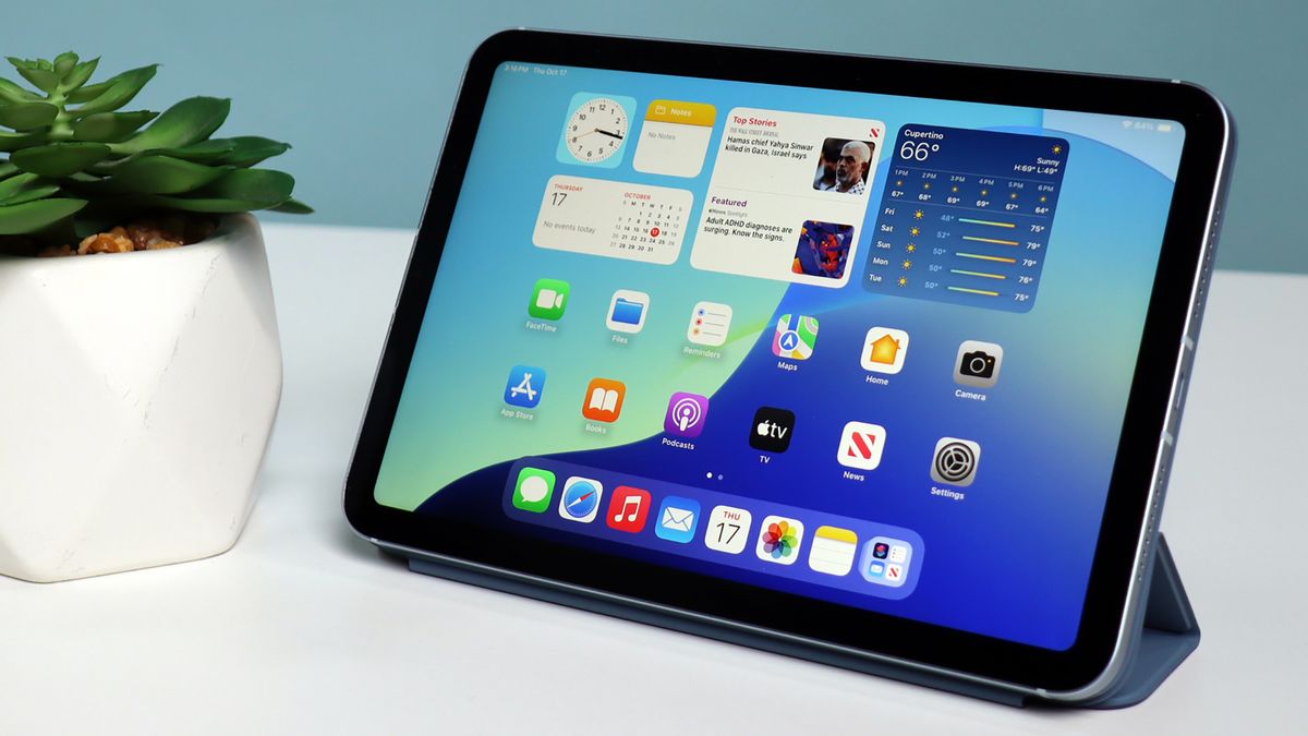 The iPad mini 7 borrows a useful recovery trick from the iPhone 16