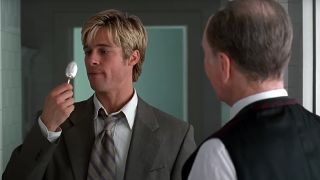 Brad Pitt eating in Meet Joe Black