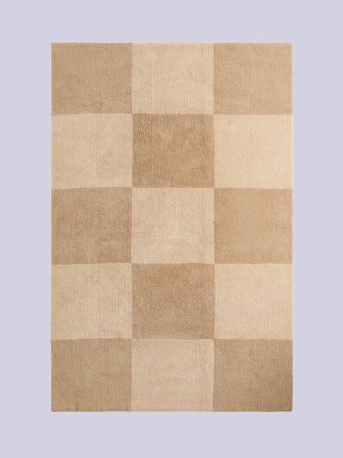 Large Wool-Blend Rug