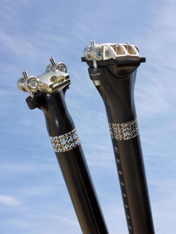 Easton says the alloy Haven seatpost is the same as its standard EA70 but with a unique finish.