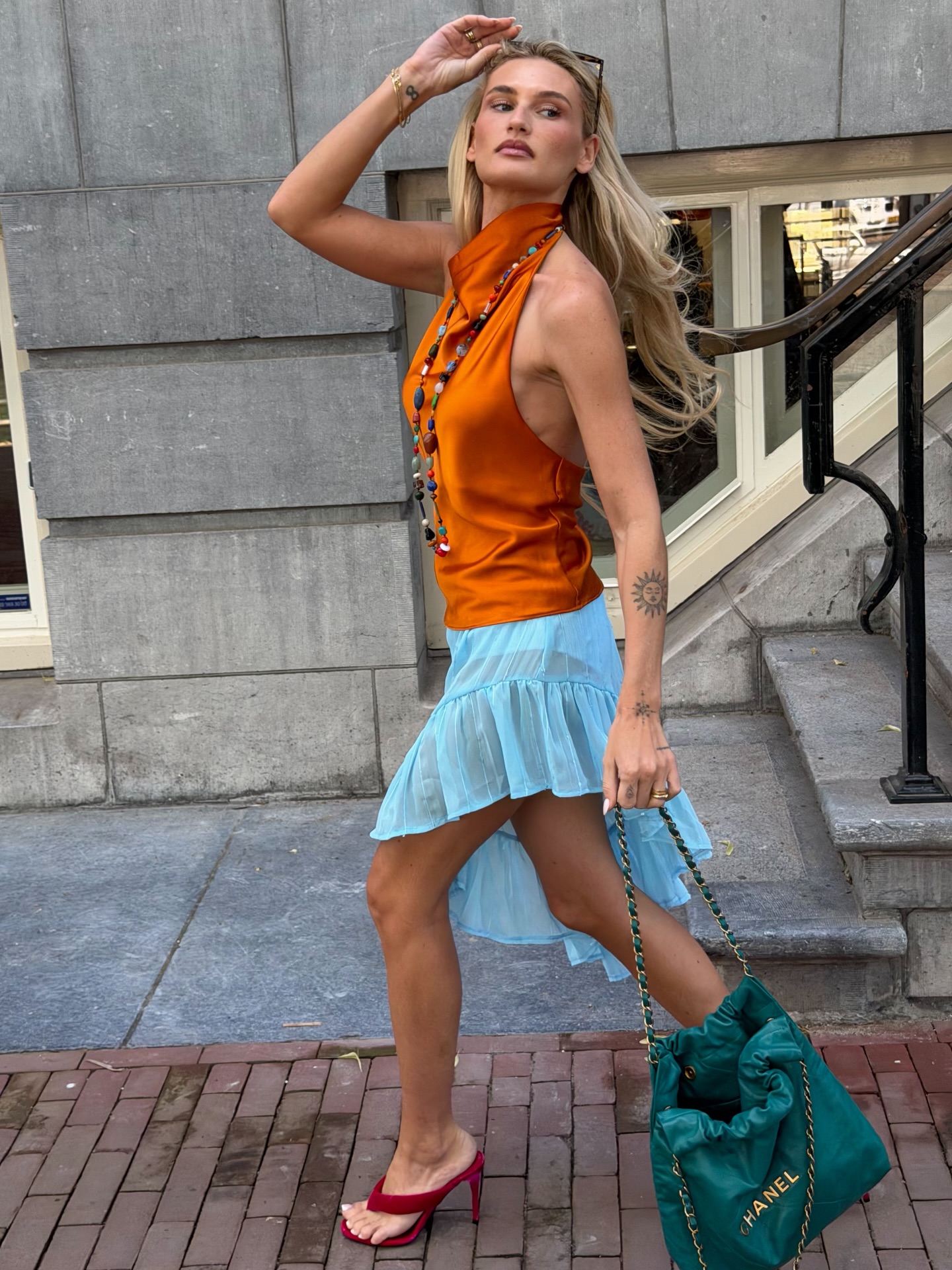 Everyone In NYC Is Wearing This Once-Dated Skirt Trend With Simple Summer Outfits Right Now