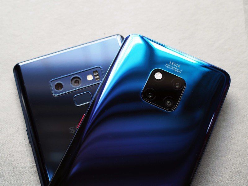 Huawei Mate 20 Pro vs. Samsung Galaxy Note 9