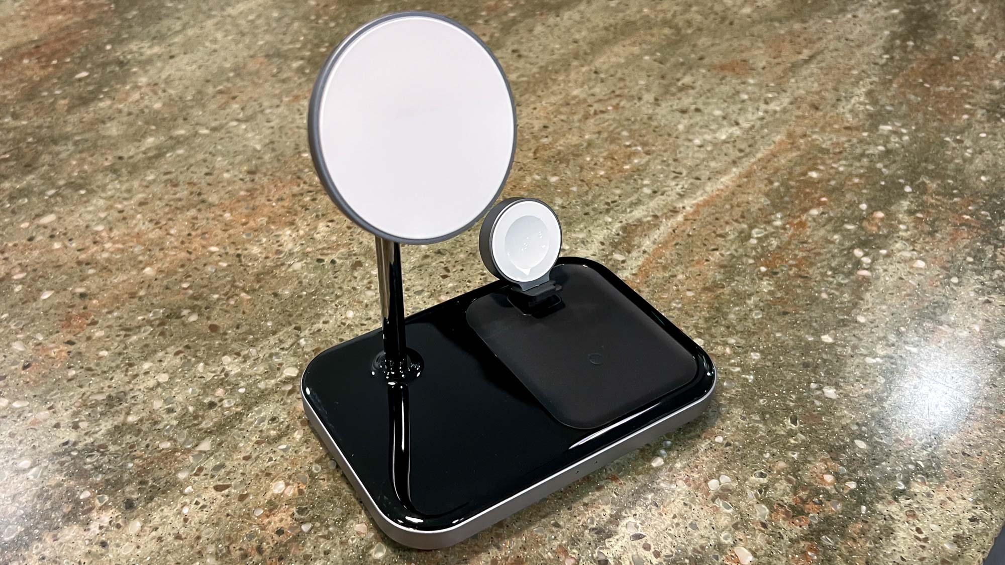 The Satechi 3 in 1 charging stand