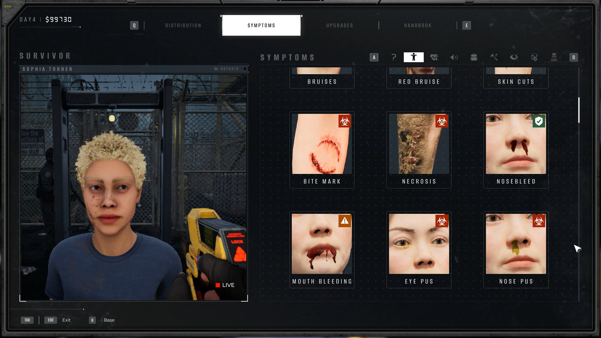 A screenshot of the upcoming pc game, Quarantine Zone: The Last Check
