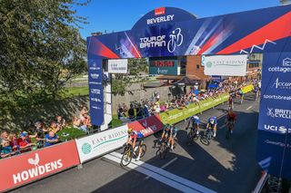 The Beverley finish of the 2023 Tour of Britain