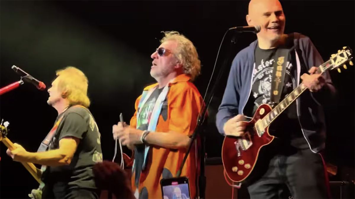 Billy Corgan joins Sammy Hagar for Van Halen cover | Guitar World