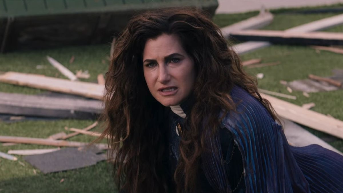 Kathryn Hahn as Agatha Harkness in WandaVision