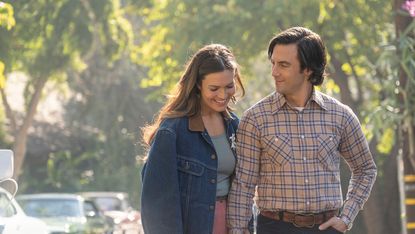 Mandy Moore and Milo Ventimiglia in This Is Us 