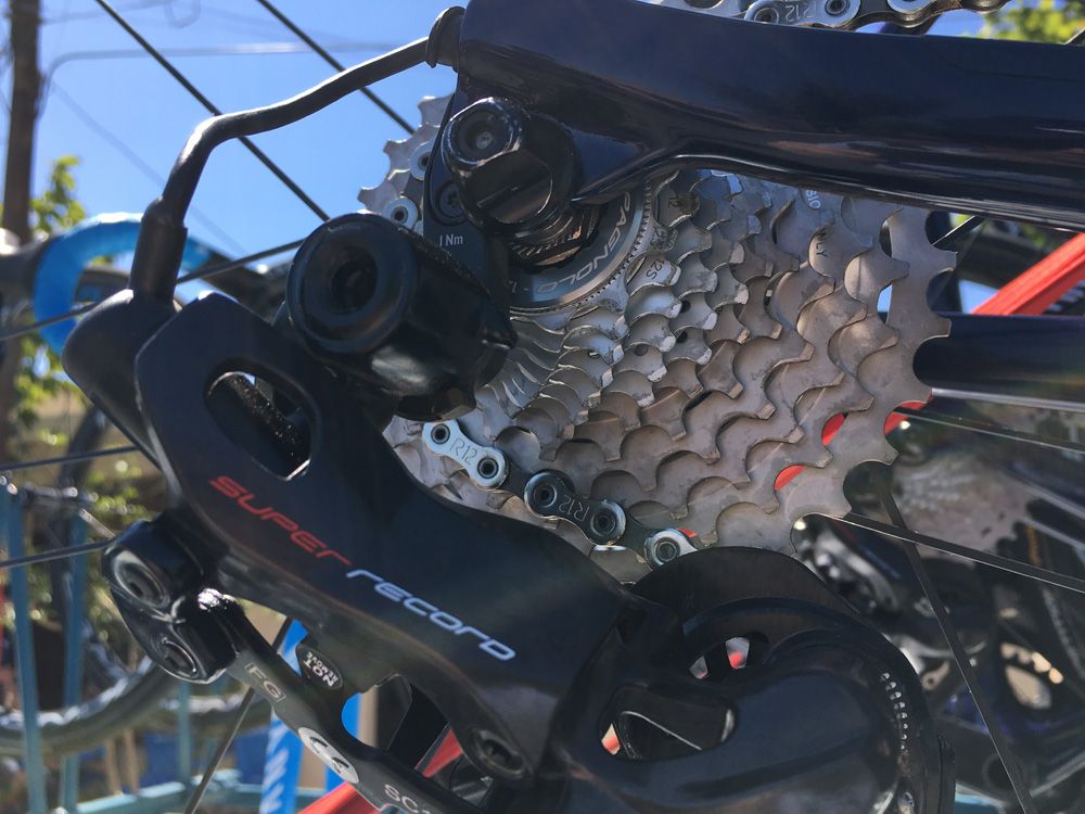 Nairo Quintana is using Campagnolo 12 speed
