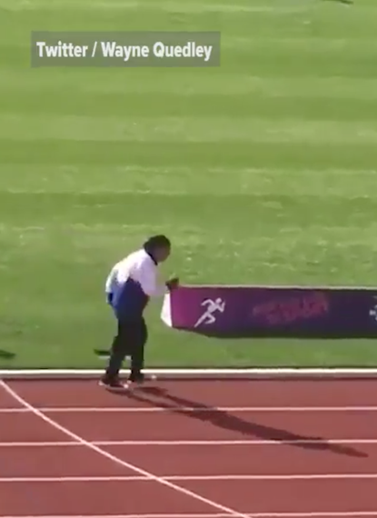 This 101-year-old woman just finished a 100-meter dash.