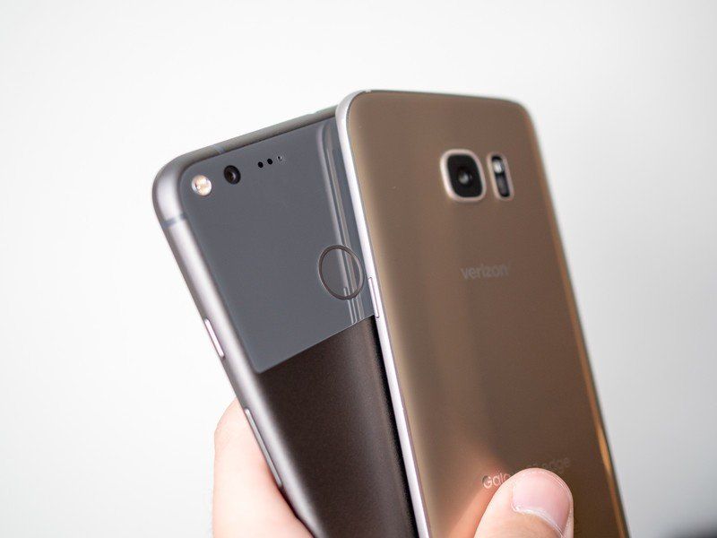 Pixel XL and Galaxy S7 edge