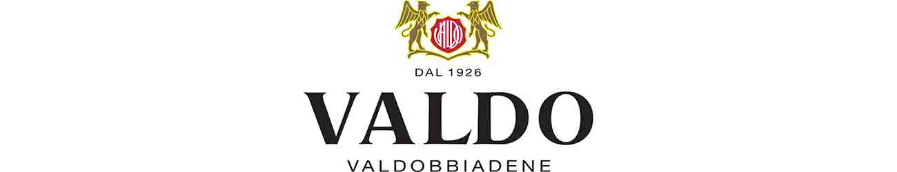 Logo for Valdo winery in Valdobbiadene, in the Veneto region of northeast Italy