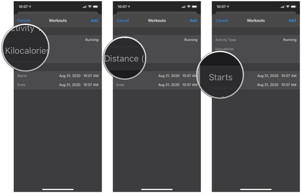How to manually add workout data to the Health app on your iPhone iMore