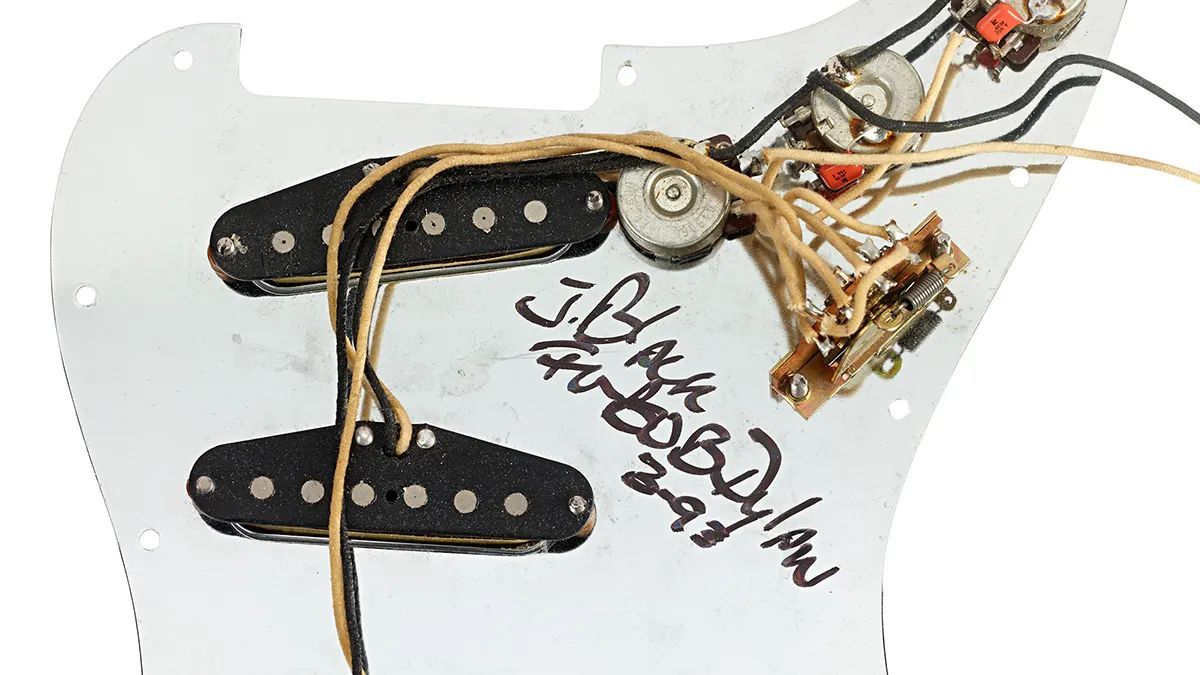 M.S Rau Elvis and Bob Dylan guitars