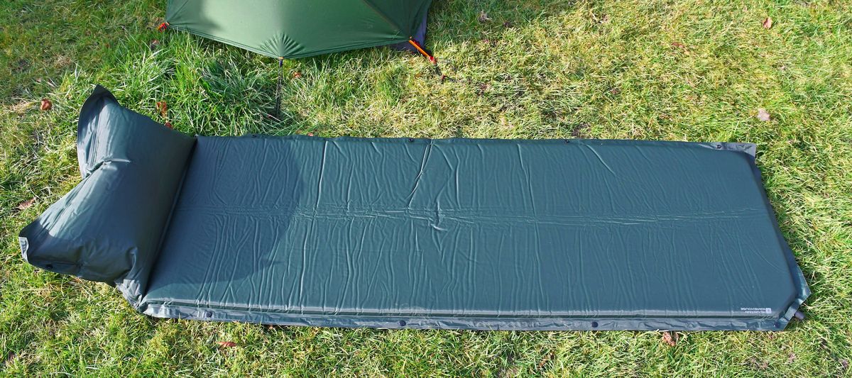 Mountain Warehouse Self-Inflating Mat With Pillow