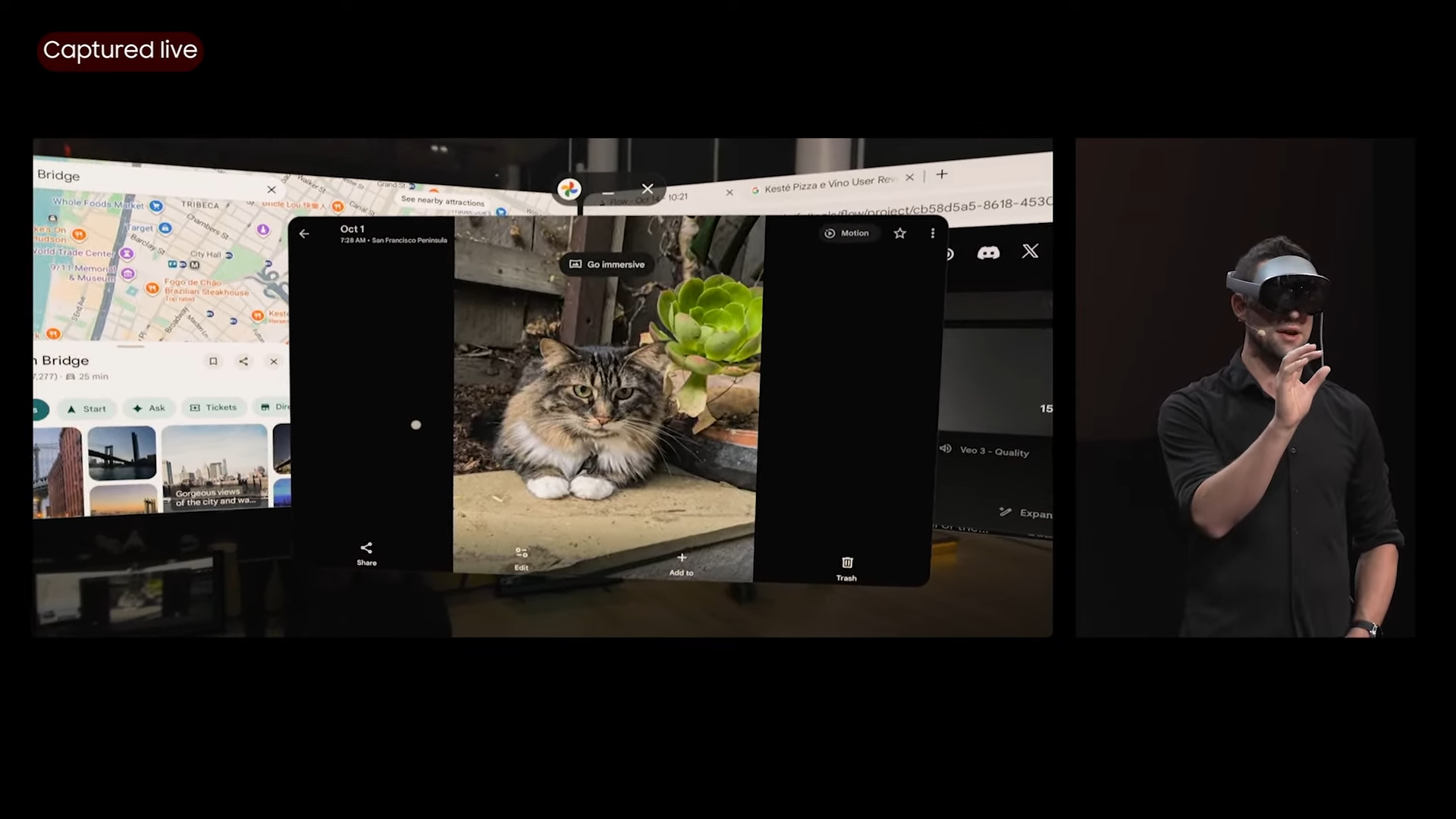 Google Photos in Galaxy XR