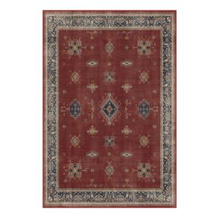 Verena Amber Red Tufted Rug