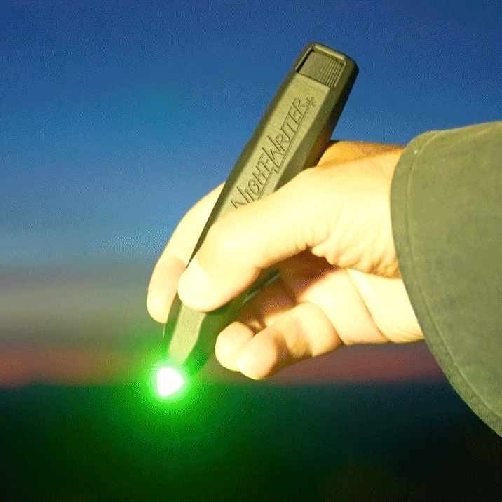 The Night-Writer is a light that's shaped like a pen instead of a flashlight and designed specifically for light painting