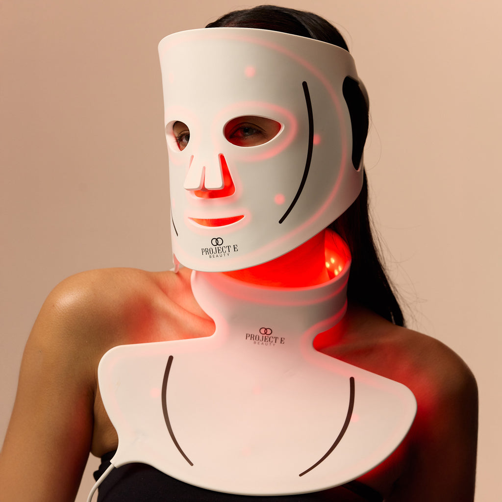 Lumalux Face+ | Pro Led Red Light Therapy Face &amp;amp; Neck Mask