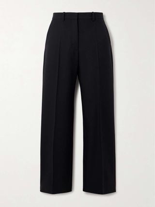 Albereta Wool Straight-Leg Pants