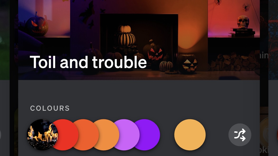 Philips Hue scenes
