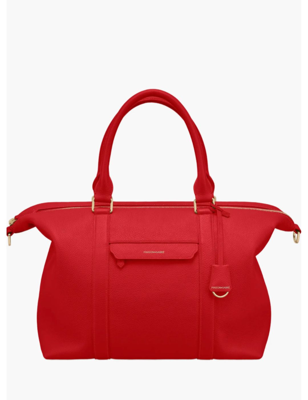 Maison de Sabre, Large Leather Weekender Bag
