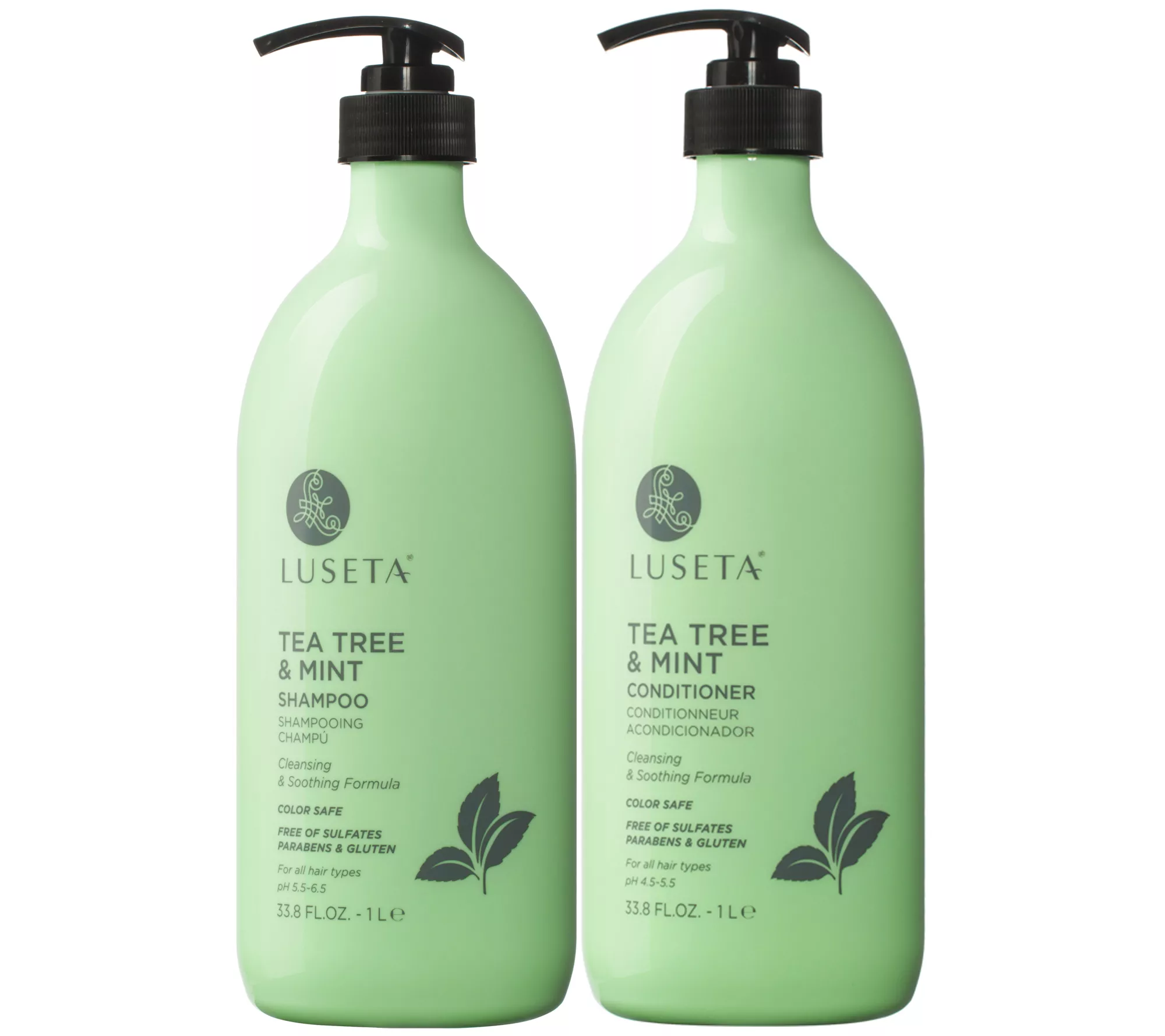 Luseta Super Size Tea Tree &amp;amp; Mint Shampoo &amp;amp; Conditioner Bundle