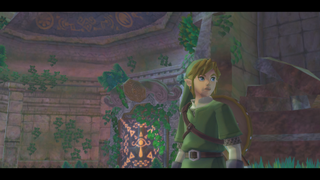 The Legend of Zelda: Skyward Sword, running in Wii emulator Dolphin.