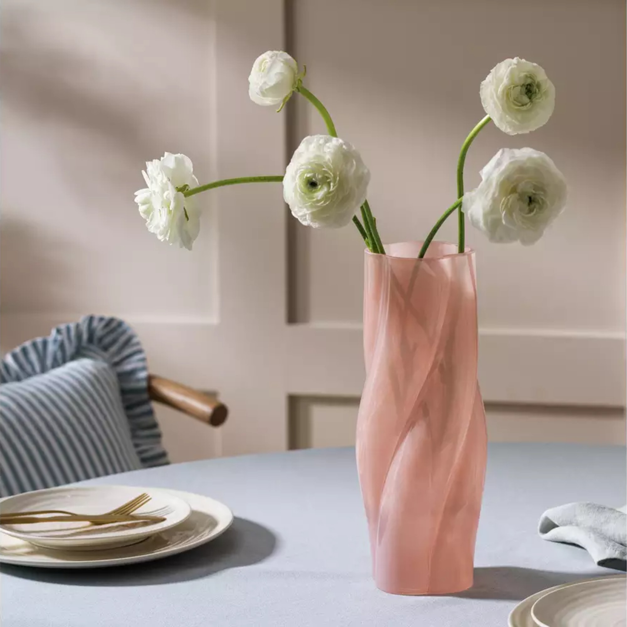 Habitat Twisted Glass Vase