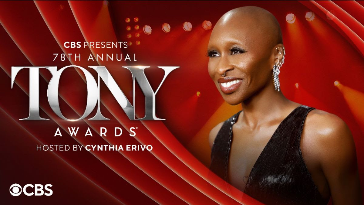 Cynthia Erivo in a promotional image for the 78th Annual Tony Awards