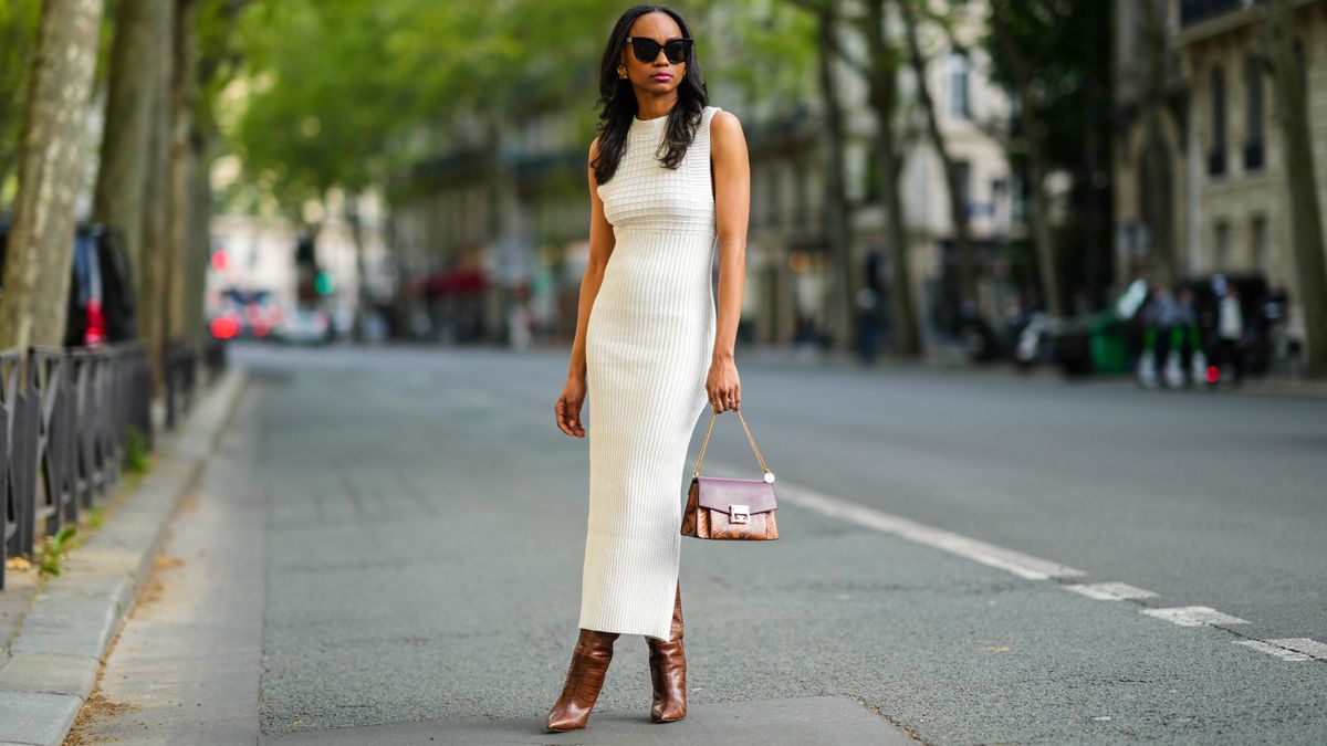 Geometric Print Dress - BLONDIE IN THE CITY