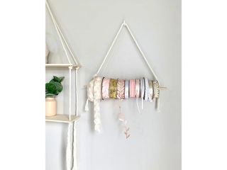 Wooden Craft Ribbon Hanger